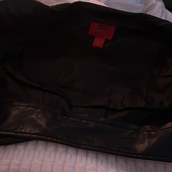 Paris Blues Pleather Crop Jacket - Picture 3 of 8